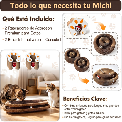 Pawly™ | Rascador Multiforma para Gatos